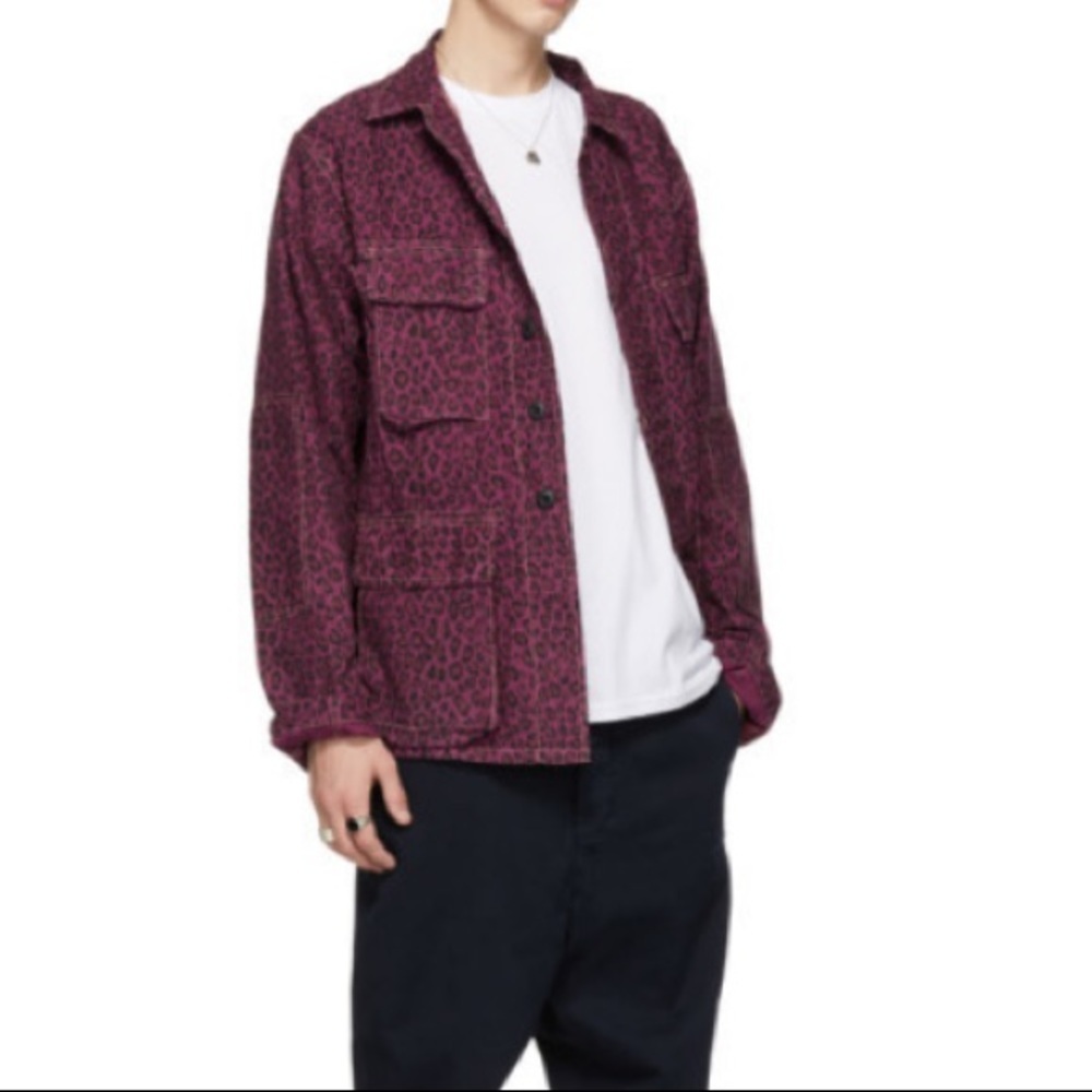 Adaptation Leopard Print Utility Jacket - Picture 3 of 10
